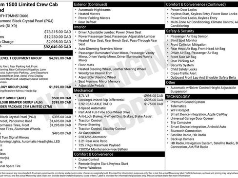 Used 2021 RAM 1500 Limited AWD/4WD image 5