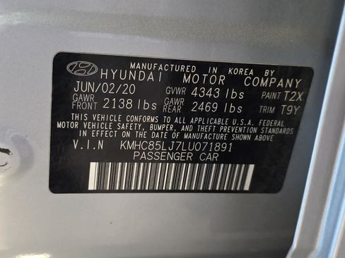 Used 2020 Hyundai Ioniq Limited FWD image 25