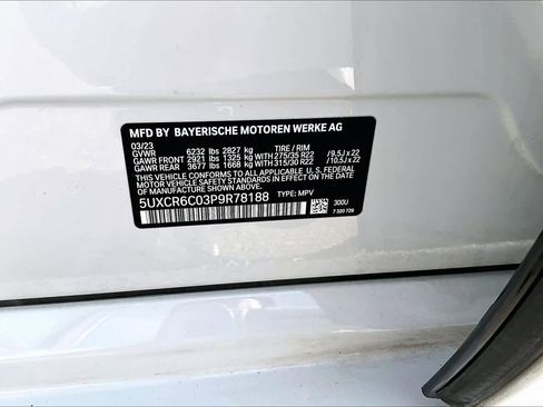 Used 2023 BMW X5 xDrive40i w/ M Sport Package image 40