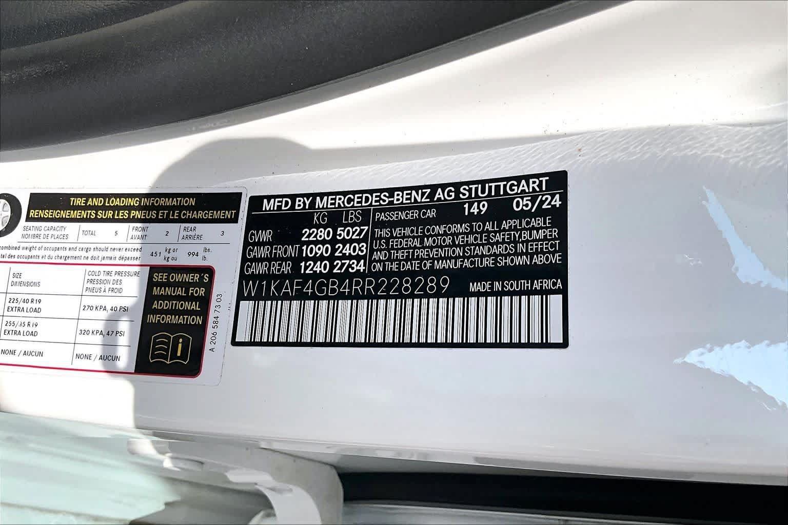 Certified 2024 Mercedes-Benz C 300 Sedan image 38