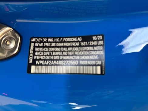 Used 2024 Porsche 911 GT3 RS image 15