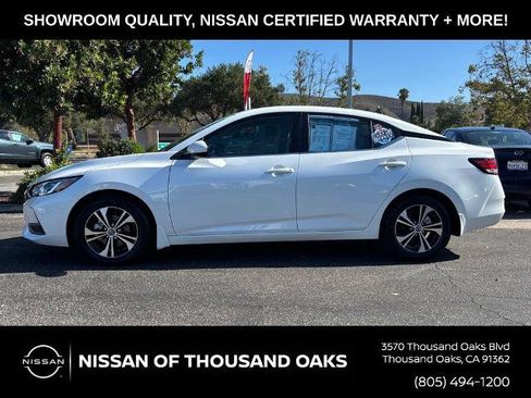 Certified 2021 Nissan Sentra SV FWD image 9