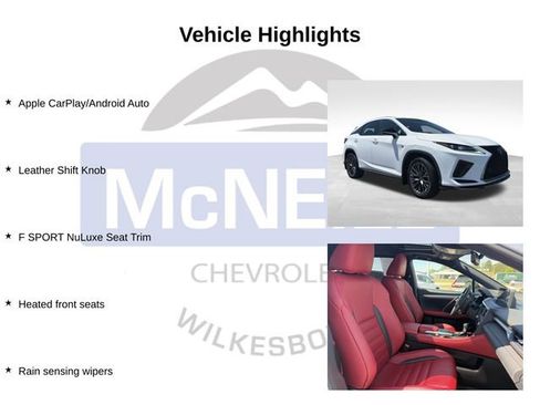 Used 2021 Lexus RX 350 F Sport AWD/4WD image 10