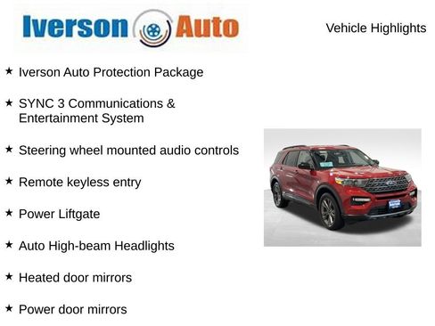 Used 2023 Ford Explorer XLT w/ Equipment Group 202A image 2