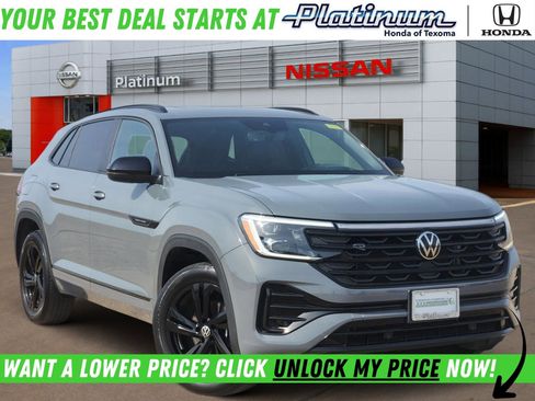 Used 2025 Volkswagen Atlas Cross Sport SEL R-Line AWD/4WD image 1