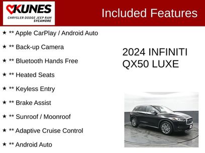 Used 2024 INFINITI QX50 Luxe