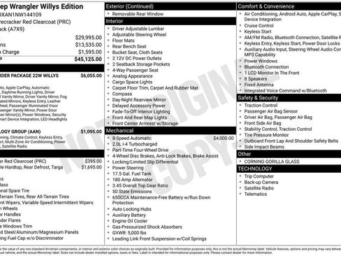 Used 2022 Jeep Wrangler Willys image 4