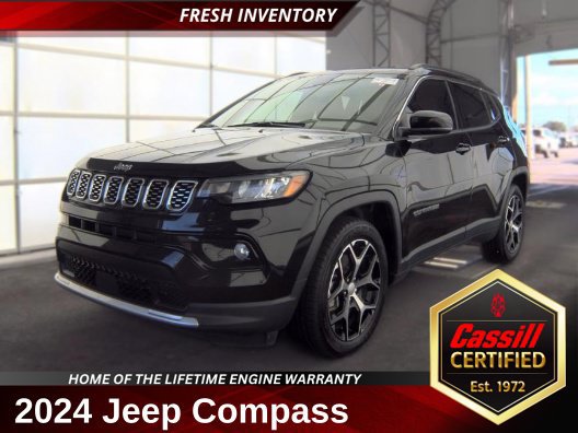 Used 2024 Jeep Compass Limited AWD/4WD 360° Tour