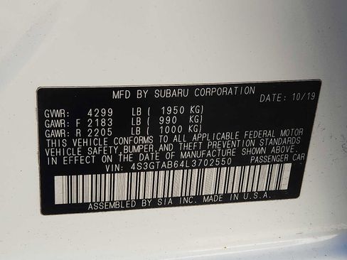 Used 2020 Subaru Impreza 2.0i image 26