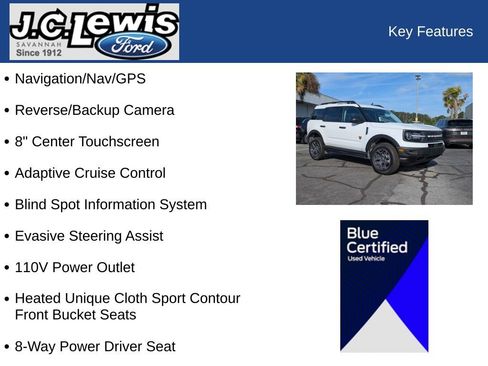 Certified 2023 Ford Bronco Sport Badlands AWD/4WD image 27