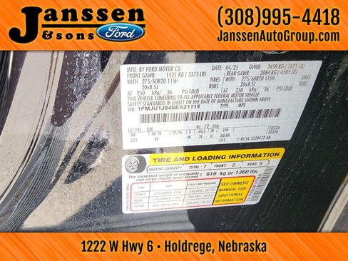 Used 2025 Ford Expedition Active AWD/4WD image 22