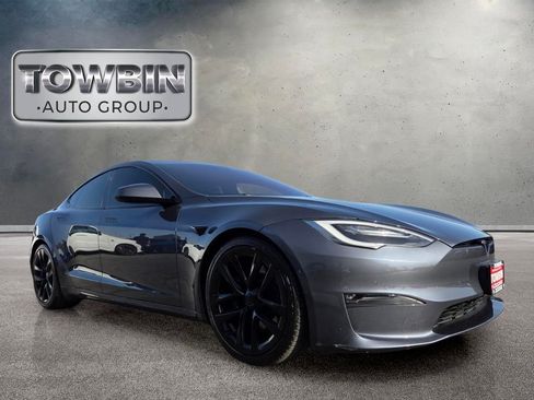 Used 2021 Tesla Model S Plaid AWD/4WD image 2