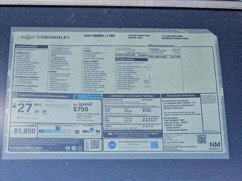 New 2026 Chevrolet Equinox LT image 17