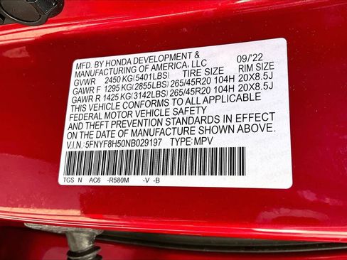 Used 2022 Honda Passport EX-L image 33