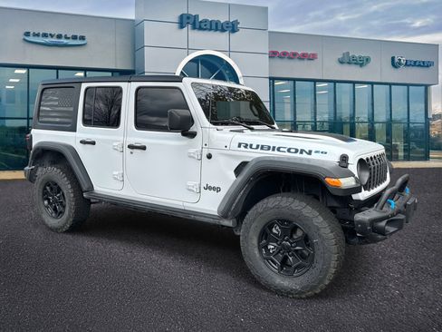 Used 2023 Jeep Wrangler Unlimited Rubicon 4xe image 1