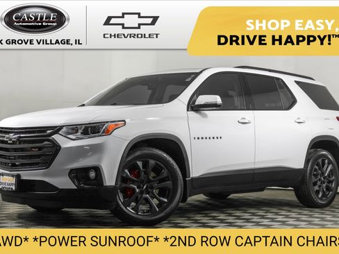 Used 2021 Chevrolet Traverse RS w/ LPO, Floor Liner Package image 1