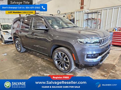 Used 2022 Jeep Grand Wagoneer Series III w/ Rear Seat Video Group 1 AWD/4WD image 5
