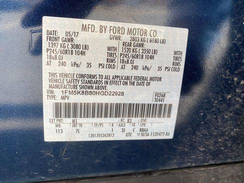 Used 2017 Ford Explorer 4WD image 33