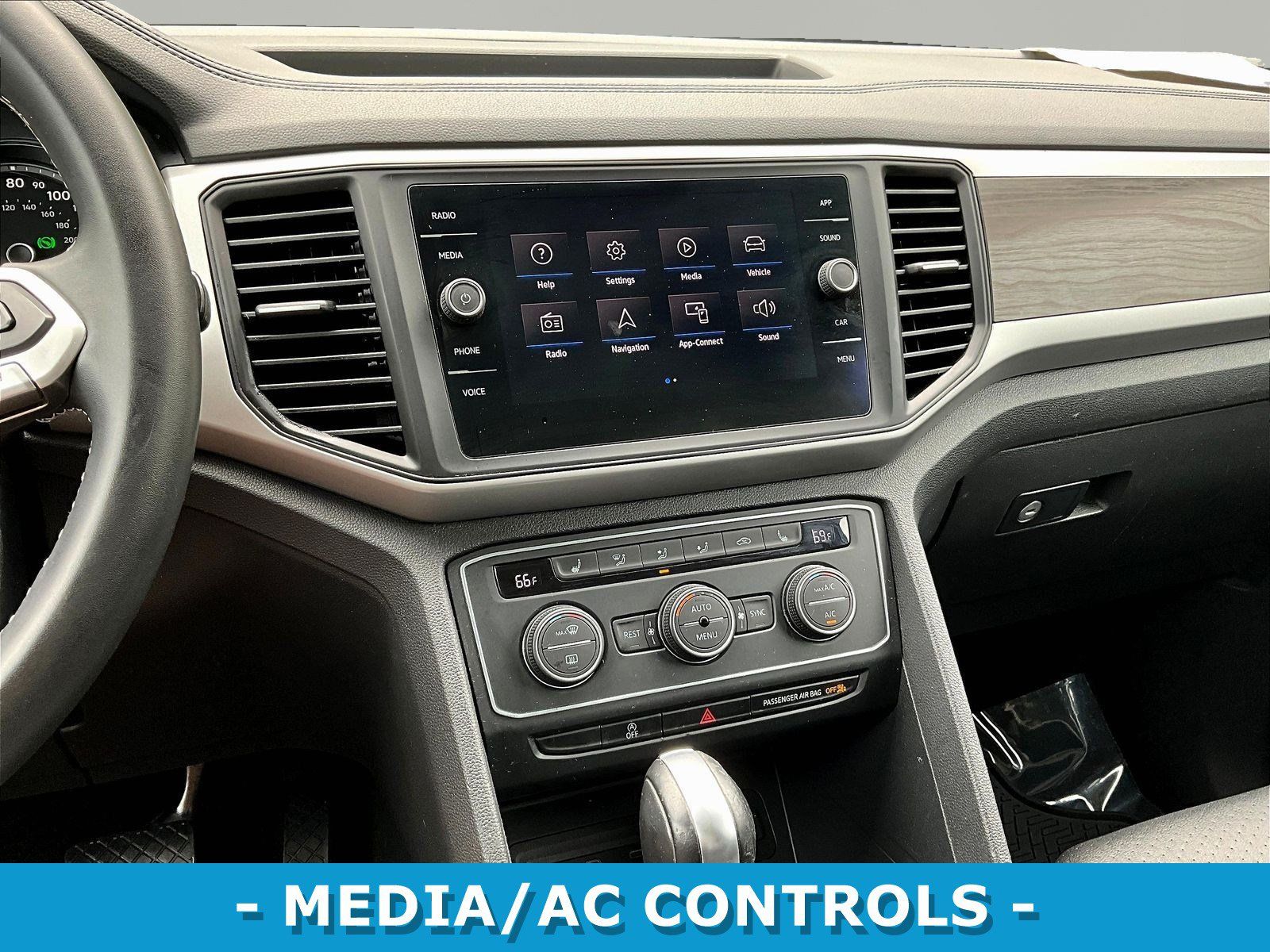 Used 2021 Volkswagen Atlas SE w/ Panoramic Sunroof Package AWD/4WD image 9