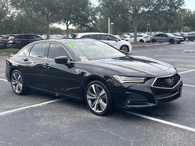 Used 2022 Acura TLX w/ Advance Package AWD/4WD image 2