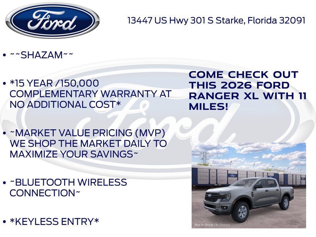 New 2026 Ford Ranger XL AWD/4WD image 5