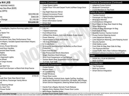 Used 2025 Kia K4 FWD image 3
