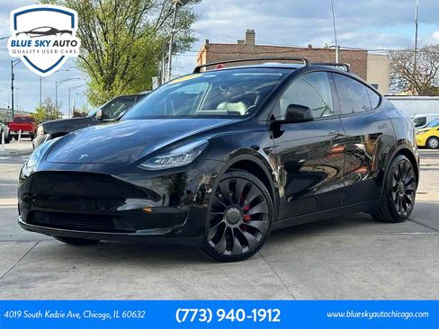 Used 2020 Tesla Model Y Performance AWD/4WD image 1