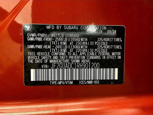 Used 2024 Subaru Crosstrek 2.0i Premium image 35