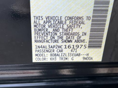 Used 2017 Nissan Altima 2.5 SV w/ Interior Lighting Package image 30