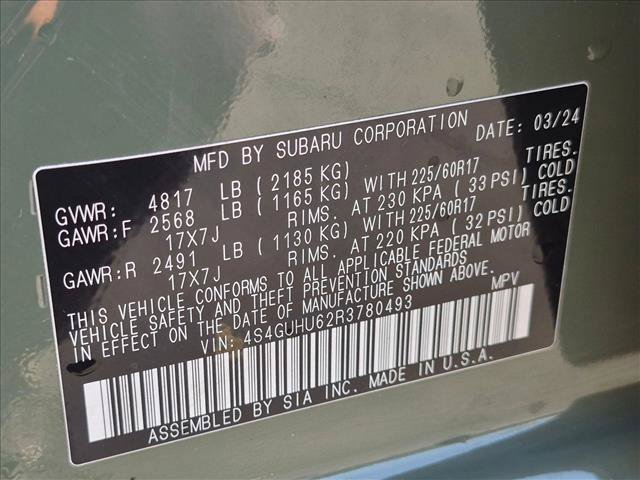 Used 2024 Subaru Crosstrek 2.5i Wilderness AWD/4WD image 16