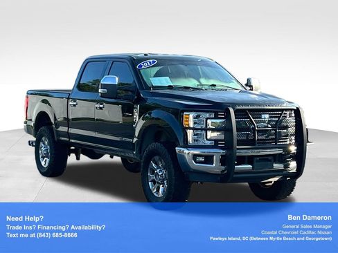 Used 2017 Ford F350 Lariat w/ Chrome Package AWD/4WD image 3
