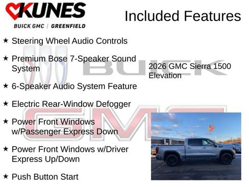New 2026 GMC Sierra 1500 Elevation w/ Elevation Premium Package image 4