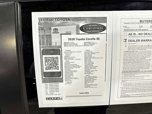Certified 2020 Toyota Corolla SE image 13