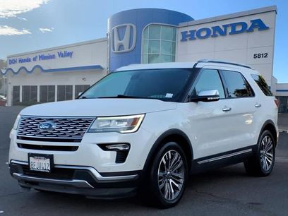 Used 2018 Ford Explorer Platinum