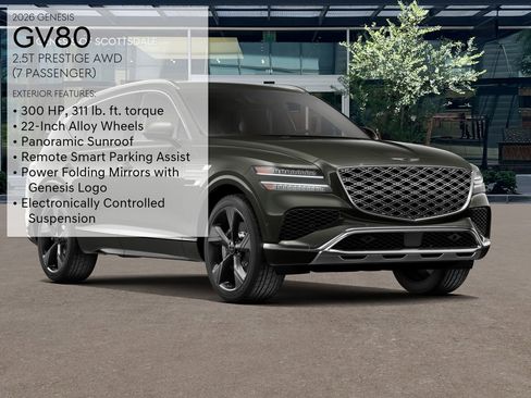 New 2026 Genesis GV80 2.5T Prestige image 3