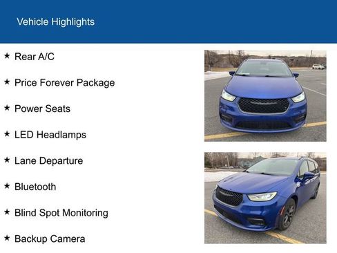 Used 2021 Chrysler Pacifica Touring w/ S Appearance Package image 2