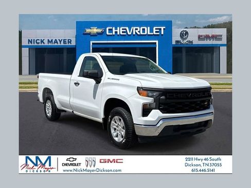 Used 2022 Chevrolet Silverado 1500 W/T RWD image 1