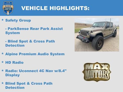Used 2020 Jeep Gladiator Rubicon AWD/4WD image 23