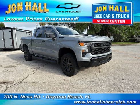 Certified 2024 Chevrolet Silverado 1500 Custom Trail Boss w/ Dark Appearance Package image 1