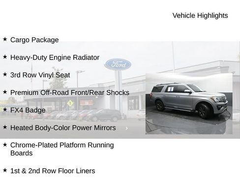 Used 2020 Ford Expedition Max XLT w/ FX4 Off-Road Package image 20