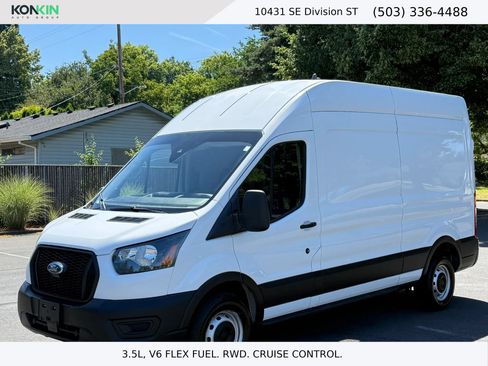 Used 2022 Ford Transit 250 148 High Roof w/ Load Area Protection Package RWD image 1