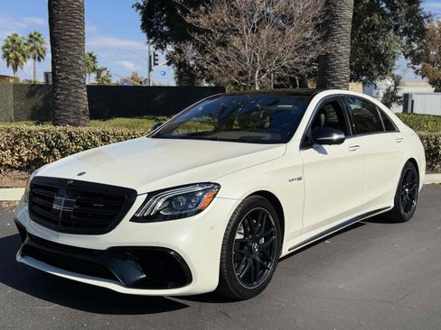 Used 2020 Mercedes-Benz S 63 AMG 4MATIC Sedan w/ Driver Assistance Package image 57