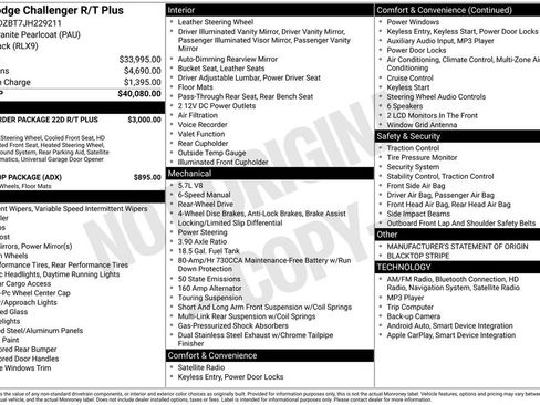 Used 2018 Dodge Challenger R/T Plus image 15