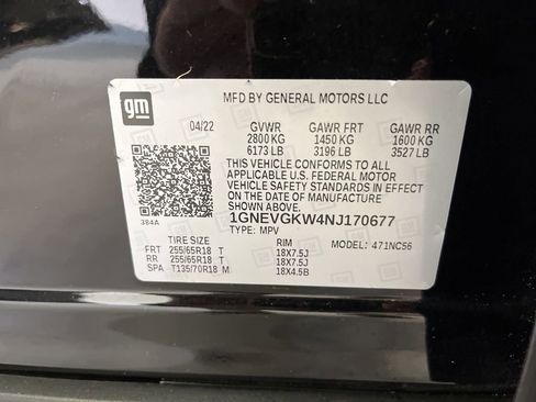 Used 2022 Chevrolet Traverse LT image 23