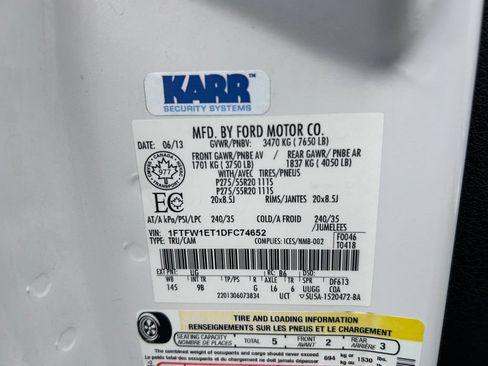Used 2013 Ford F150 Platinum w/ Max Trailer Tow Pkg AWD/4WD image 37