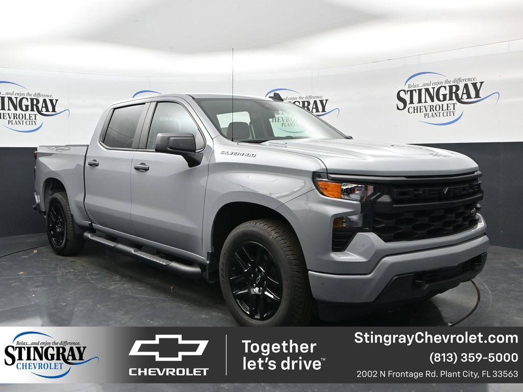 Certified 2025 Chevrolet Silverado 1500 Custom RWD 360° Tour
