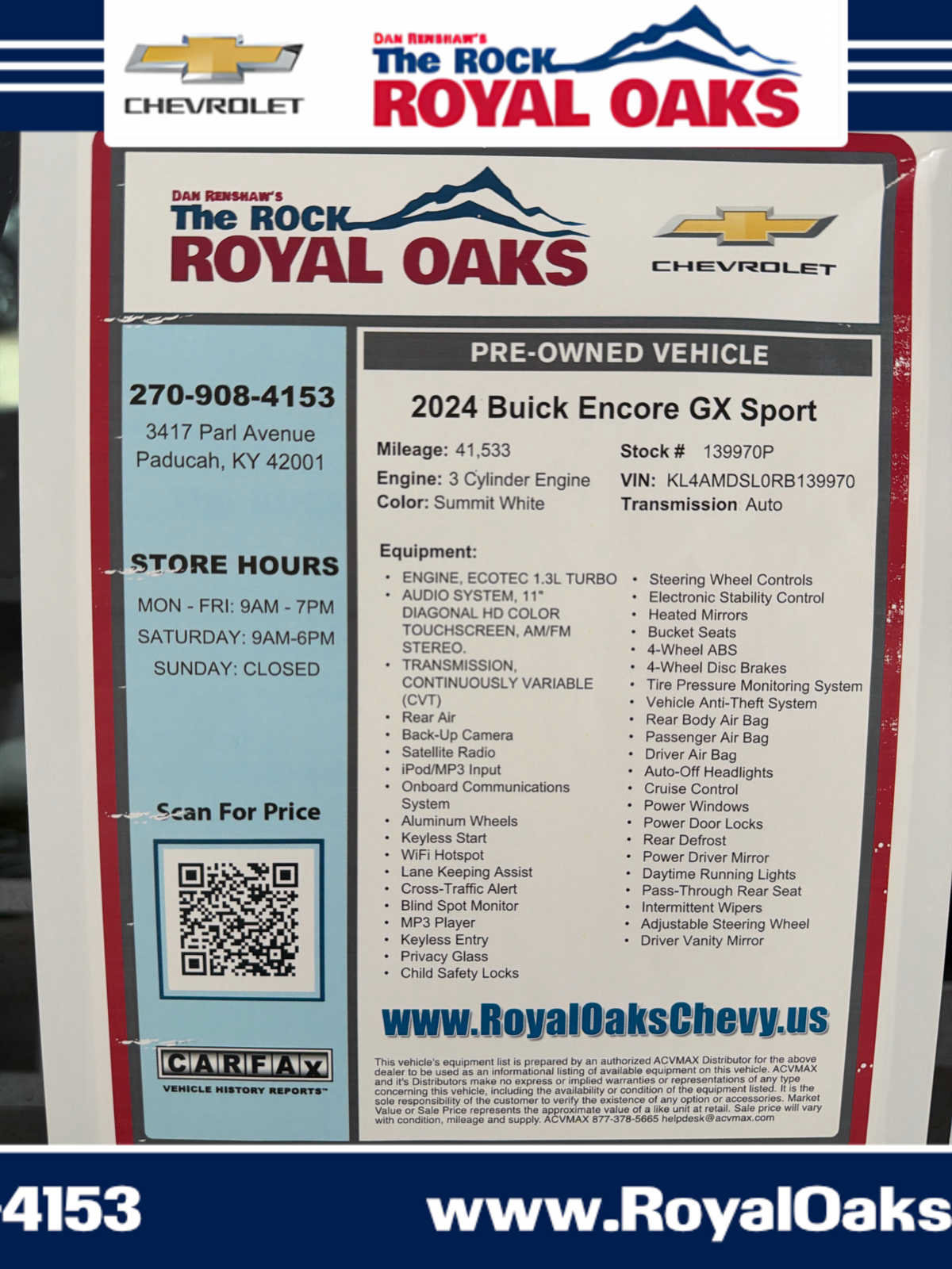 Used 2024 Buick Encore GX Sport Touring FWD image 29