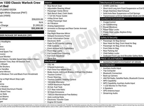 Used 2024 RAM 1500 Warlock AWD/4WD image 16