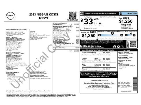 Certified 2023 Nissan Kicks SR w/ Interior Electronics Package FWD image 27