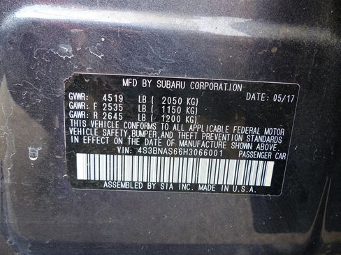 Used 2017 Subaru Legacy 2.5i Sport image 23